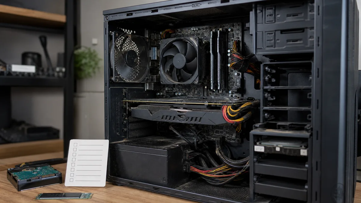 Componentes clave para ahorrar sin romper el equilibrio de una PC gamer barata