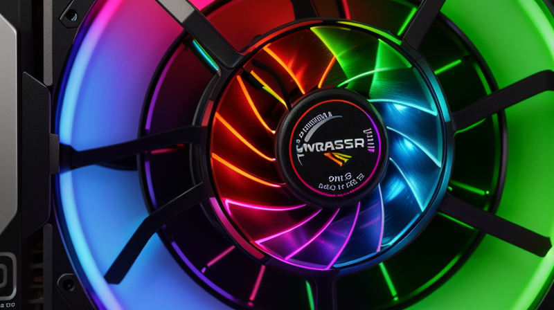 PC Hardware Components Close Up