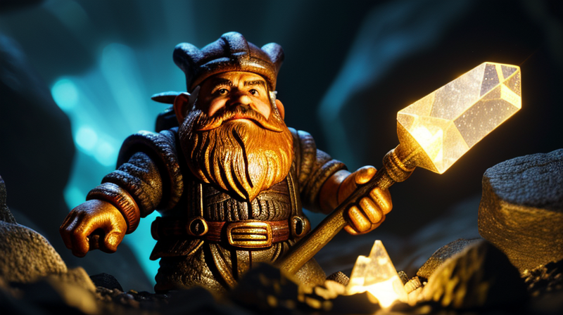 Mining gameplay detail