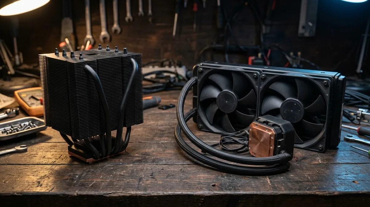 Enfriamiento por aire vs líquido para PC gamer: ¿cuál conviene en México en 2026?