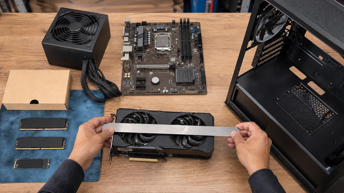 Detalle de componentes PC